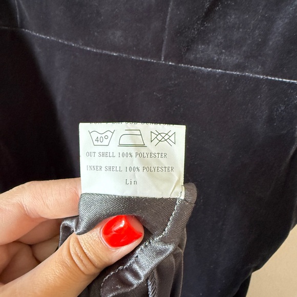 Revelry Dakota velvet maxi special occasion bridesmaid dress 0 - Picture 12 of 13